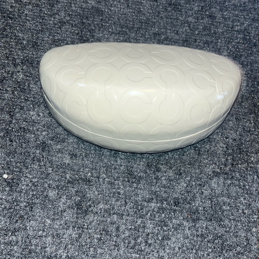 Coach sunglasses with gold detail